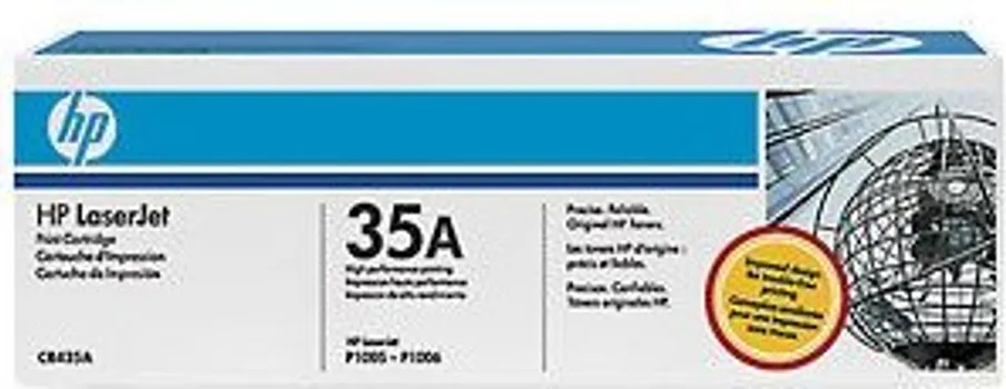 TONER HP35A LASERJET CB435A FOR LJ P1005/P1006, UP TO 1,500 PAGES (6 / 12)