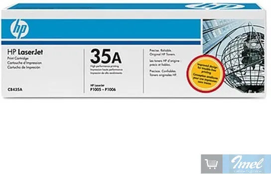 TONER HP35A LASERJET CB435A FOR LJ P1005/P1006, UP TO 1,500 PAGES (7 / 7)