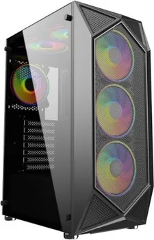 RAIDMAX RAIDMAX KUCISTE HYDRA WINDOW/BLACK, 4X 120MM RGB B (1 / 1)