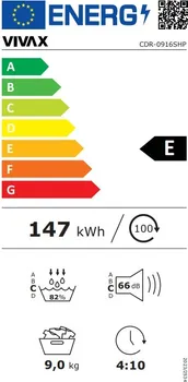 VIVAX HOME SUŠILICA RUBLJA CDR-0916SHP (5 / 5)