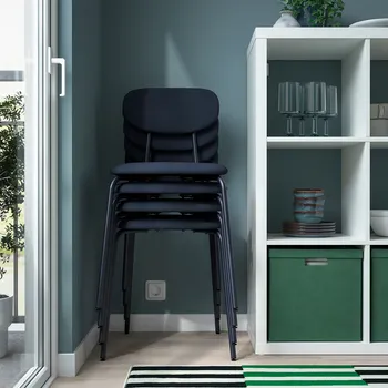 IKEA SANDSBERG STOLICA, TAMNOPLAVA/REMMARN TAMNOPLAVA (2 / 3)