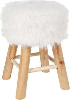 ATMOSPHERA STOLICA OSLO FI 30X42CM BIJELA/BOJA DRVETA C. DINTERIEUR (1 / 3)