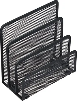 ZELLER ŽIČANI DRŽAČ ZA PISMA 17X8X13.5CM CRNI (1 / 1)