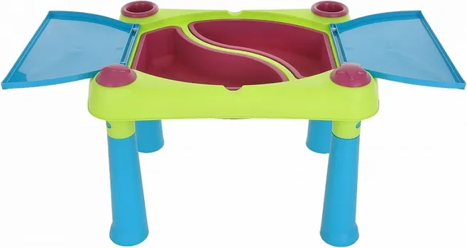 KETER DJEČIJI VIŠENAMJENSKI STO ZA IGRU 79X56X50CM SVIJETLO ZELENA-LJUBIČASTA (1 / 1)