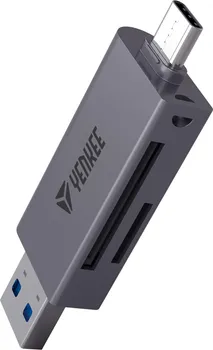 YENKEE USB CARD READER YCR 401 DUAL CONNECTORS (1 / 3)
