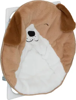 ATMOSPHERA DJEČIJA STOLICA DOG 50X40X50CM SKLOPIVA BRAON/BIJELA (2 / 3)