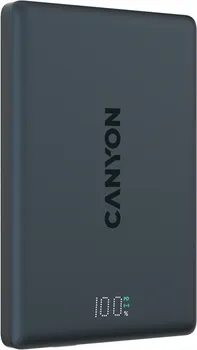 CANYON MAGNETIC POWER BANK ONPOWER 500 PD20W 5000MAH ALUMINIUM INTERSTELLAR BLACK (4 / 6)