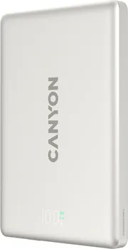 CANYON MAGNETIC POWER BANK ONPOWER 500 PD20W 5000MAH ALUMINIUM STAR GREY (2 / 6)