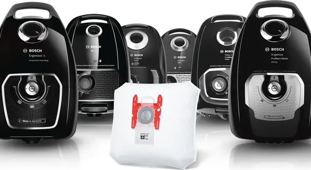 BOSCH BBZ41FGALL 100073 KESE TIP-G (BBZ41FGALL) - NAJNOVIJA TEHNOLOGIJA FILCA OMOGUĆAVA DUŽI RADNI VIJEK - SADRŽAJ: 4 FILTER KESE - NOVA POWERPROTECT KESA ZA USISIVAČ (6 / 12)