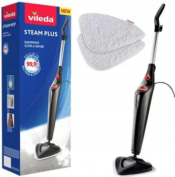 VILEDA STEAM PLUS 94687 STEAM PLUS PODNI CISTAC - BOJA:CRVENA/SIVA - SNAGA:1550 W - RADIJUS: 6 M - ZAPREMINA KESE/POSUDE: 0.4 L (NOVI MODEL 4023103229716) (2 / 4)