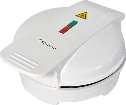 SIGMA ST-307 (BELI-5 SRCA) 95406 SIGMA APARAT ZA GALETE (BIJELI-5 SRCA) ST-307 / SNAGA: 1000W / NAPAJANJE: 220V-240V, 50HZ / NON STICK GREJNA PLOČA (2 / 4)