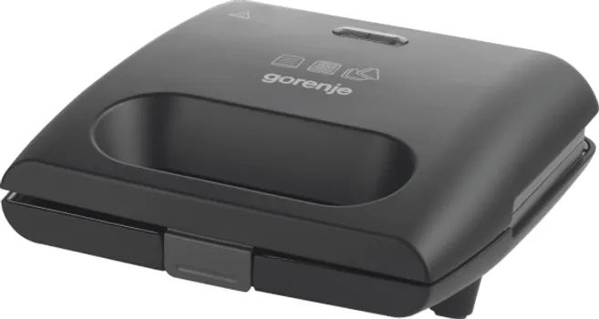 GORENJE SM703GCB 129316 SM703GCB MINI GRILL TOSTER - SNAGA GREJAČA: 700 W - MATERIJAL PLOČA: ALUMINIJUM - GUMIRANE NOGICE ZA STABILNOST - PREMAZ PROTIV LEPLJENJA NAMIRNICA - POVRŠINA PEČENJA: 20X10 - NETO TEŽINA APARATA: 2 KG (1 / 6)