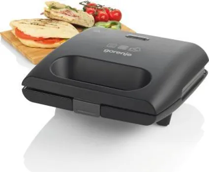 GORENJE SM703GCB 129316 SM703GCB MINI GRILL TOSTER - SNAGA GREJAČA: 700 W - MATERIJAL PLOČA: ALUMINIJUM - GUMIRANE NOGICE ZA STABILNOST - PREMAZ PROTIV LEPLJENJA NAMIRNICA - POVRŠINA PEČENJA: 20X10 - NETO TEŽINA APARATA: 2 KG (6 / 6)