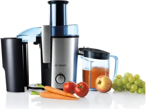 BOSCH MES3500 84872 MES3500 VITAJUICE 3 SOKOVNIK, SNAGA 700 W, BOJA PLAVA, XL OTVOR (73 MM) ZA BRZU PRIPREMU SOKA, MICRO FILTER CEDILJKA OD NERĐAJUĆEG ČELIKA, ALUMINIJUMSKI ZATVARAČ SLUŽI ZA VISOKU SIGURNOST. MOĆAN SOKOVNIK FUNKCIONIŠE SA CELIM VOĆEM BEZ POTREBE ZA PRETHODNIM SEČENJEM: BRZO, LAKO ZA UPOTREBU I ČISTO (1 / 3)