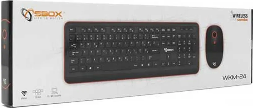 SBOX TASTATURA I MIŠ SBOX WKM-24 (3 / 5)