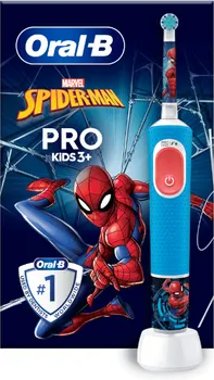 ORAL-B VITALITY PRO SPIDERMAN 120812 VITALITY PRO SPIDERMAN, 2 NAČINA PRANJA ZUBA: DNEVNO I OSETLJIVO, SENZOR PRITISKA, ZA DJECU PREKO 3 GODINE (1 / 1)
