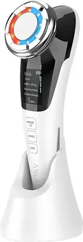 ANLAN EMS MASAZER ZA LICE (01-ADRY11-001) 135205 ANLAN EMS MASAŽER ZA LICE (01-ADRY11-001) - FREKVENCIJA VIBRACIJE: 10,000RPM±10% - KAPACITET BATERIJE: 1000MAH - MATERIJAL: ABS + NERĐAJUĆI ČELIK - NAČINI RADA: CLEAN, COOL, EMS LIFITING, MOISTURIZING, COL SYNTHESIS - MATERIJAL: ABS + NERĐAJUĆI ČELIK (1 / 1)