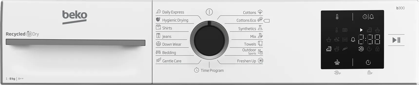 BEKO BM3T38230W 8 KG (5 / 8)