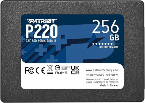 PATRIOT 256GB / SSD 2.5 SATA III R/W 550/500 MB/S (1 / 1)