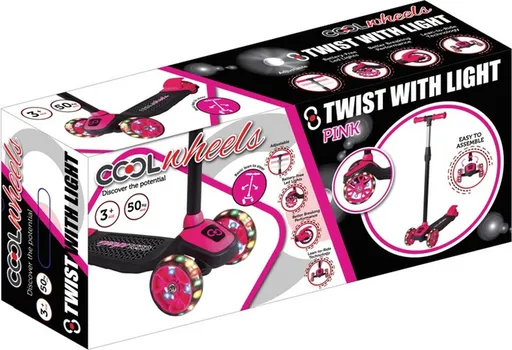 TROTINET SA LED SVETLOM PINK FR58048 (1 / 1)