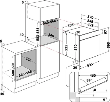 WHIRLPOOL UGRADNA RERNA OMK58HU1X (4 / 6)