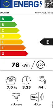 INDESIT MTWA 71252 W EE 7KG/1200RPM (4 / 7)