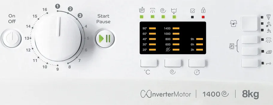 INDESIT MTWA 81484 W EU INVERTER MOTOR 8KG/1400RPM (5 / 10)