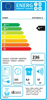 CANDY EYE H8A2L-S 8KG/TOPLOTNA PUMPA/VENTILACIONA (4 / 4)