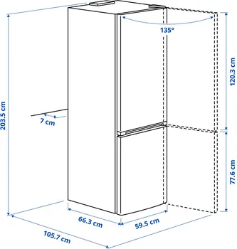 IKEA MÖLNÅS [249L / 106L] (8 / 9)