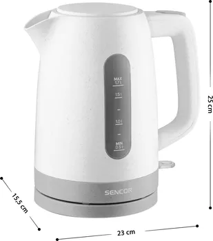 SENCOR EL. KUVALO ZA VODU SWK 1738WH 1850-2200W 1.7L BIJELO (12 / 14)