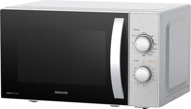 SENCOR MIKROTALASNA PEĆNICA SMW 4320SS 700W 20L CRNA/BOJA SREBRA (1 / 2)