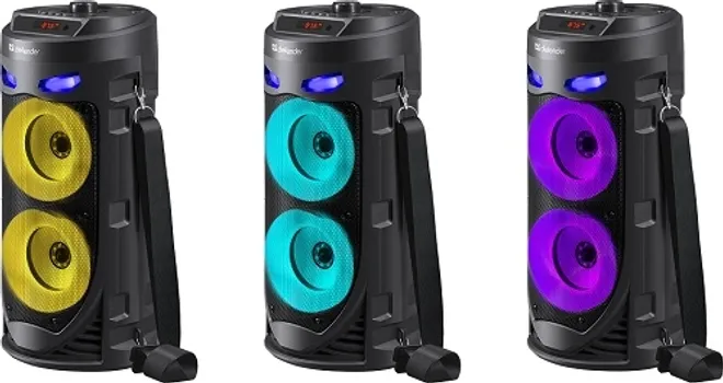 DEFENDER CRASHBOOM 16W, LIGHT/BT/FM/USB/LED/TWS (9 / 10)