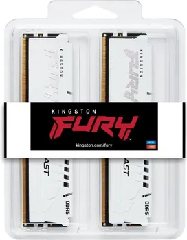 KINGSTON DIMM DDR5 32GB (2x16) / 6800MT/S KF568C34BWK2-32 FURY BEAST WHITE XMP (4 / 4)