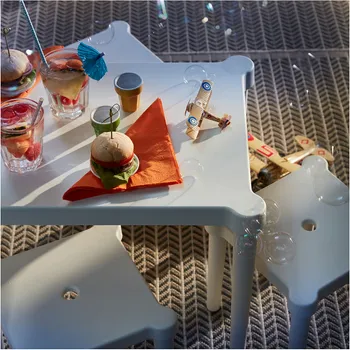 IKEA UTTER STO ZA DJECU, UNUTRA/SPOLJA/BELA (2 / 4)