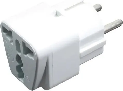 STRUJNI ADAPTER ZA PUNJAČ EU NASTAVAK BIJELI BULK (1 / 1)