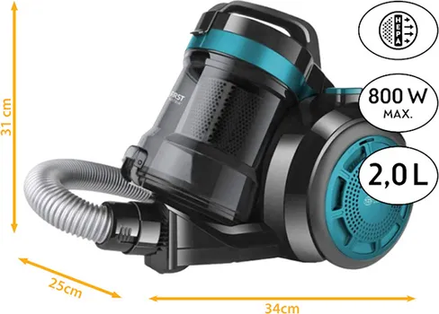 FIRST USISIVAČ FA-5547-4 -BL 800W (2 / 4)