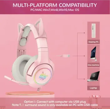 ONIKUMA K9 PRO CAT EAR 7.1 (7 / 7)