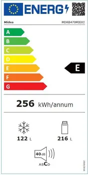 MIDEA MDRB470MIE02 [216L / 122L]