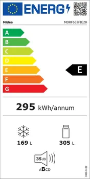 MIDEA MDRF632FIE28 SIDE-BY-SIDE [305L / 169L] (5 / 5)