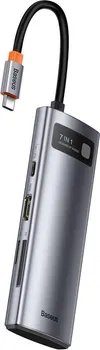 BASEUS HUB ADAPTER 7U1 USB-C NA 2X USB 3.0 + HDMI + USB-C PD (2 / 3)