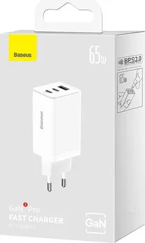 BASEUS GAN5 PRO 2XUSB-C / USB 65W ADAPTER ZA PUNJENJE (6 / 7)