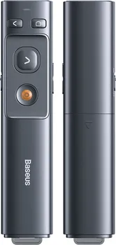 BASEUS ORANGE DOT AI LASER POINTER WITH AUTOMATIC VOICE TRANSCRIPTION, TWO LASERS WIRELESS PRESENTER ─ AI - AUTOMATSKA KONVERZIJA GOVORA U TEKST (ENGLESKI I KINESKI) ─ DALJINSKO UPRAVLJANJE KURSOROM ─ SNIMANJE GOVORA ─ DOMET DALJINSKOG UPRAVLJANJA: 50 M ─ DOMET MIKROFONA: 1 M ─ PODRŠKA ZA SISTEME: WINDOWS / APPLE OS / LINUX ─ BOJA LASERA: CRVENA (1 / 8)