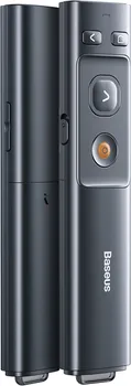 BASEUS ORANGE DOT AI LASER POINTER WITH AUTOMATIC VOICE TRANSCRIPTION, TWO LASERS WIRELESS PRESENTER ─ AI - AUTOMATSKA KONVERZIJA GOVORA U TEKST (ENGLESKI I KINESKI) ─ DALJINSKO UPRAVLJANJE KURSOROM ─ SNIMANJE GOVORA ─ DOMET DALJINSKOG UPRAVLJANJA: 50 M ─ DOMET MIKROFONA: 1 M ─ PODRŠKA ZA SISTEME: WINDOWS / APPLE OS / LINUX ─ BOJA LASERA: CRVENA (2 / 8)