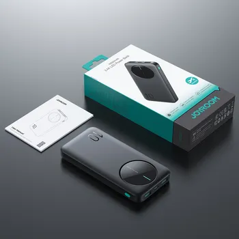 JOYROOM JR-PBF12 10000MAH POWERBANK 2.4A 2X USB-A 1X USB-C – BLACK (3 / 16)