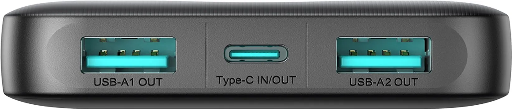 JOYROOM JR-PBF12 10000MAH POWERBANK 2.4A 2X USB-A 1X USB-C – BLACK (13 / 16)