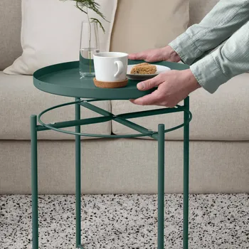 GLADOM POSLUŽAVNIK-STOČIĆ, TAMNOSIVA-ZELENA, 45X53 CM (2 / 5)