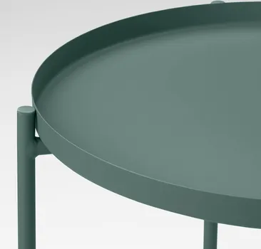 GLADOM POSLUŽAVNIK-STOČIĆ, TAMNOSIVA-ZELENA, 45X53 CM (4 / 5)