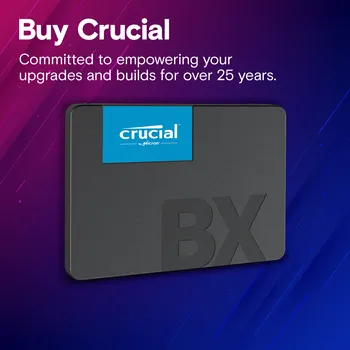 CRUCIAL BX500 500GB / SSD 2.5 / 3D NAND (8 / 8)