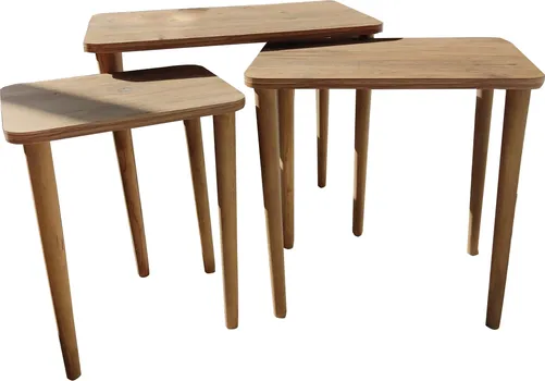GRAND-CO-ME 1003 FALEZ KLUB STO SET 60X37X51 CM 48X33X48 CM 36X28.5X45 CM (1 / 1)