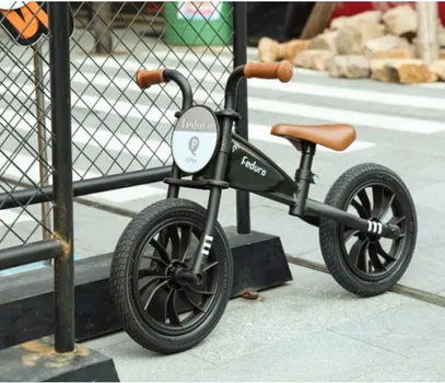 QPLAY BICIKLO BALANCE FEDURO CRNO (5 / 9)